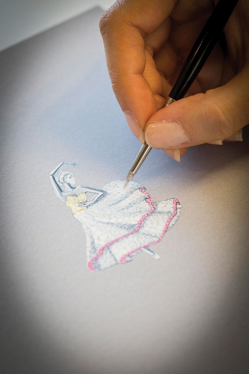 Sketching the Ballet Précieux collection